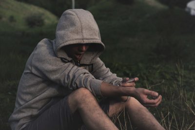 Glück: Hedonismus kann in einem Rausch münden - z.B. bei Heroingebrauch